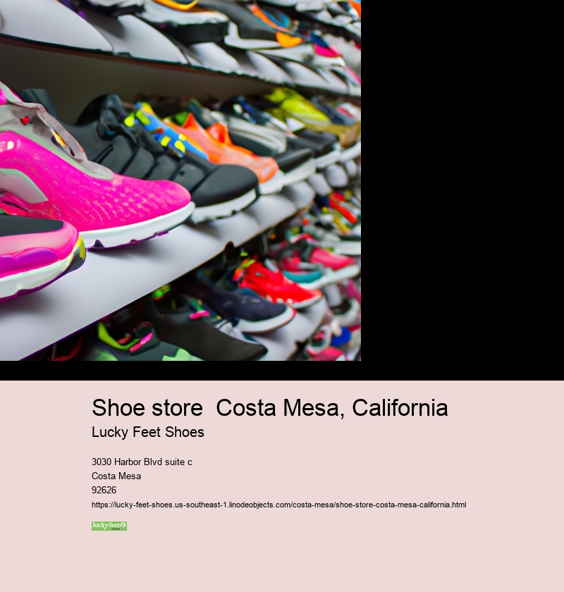 Shoe store  Costa Mesa, California